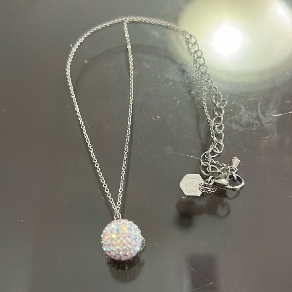 Touchstone crystal (Swarovski) necklace